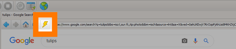 Download button in NeoDownloader toolbar